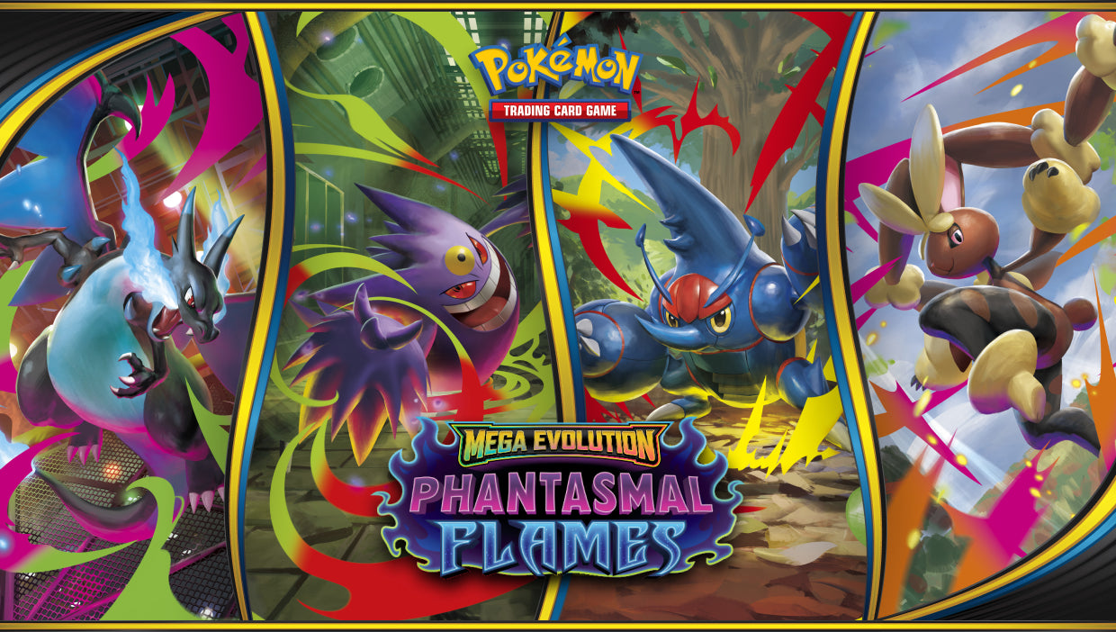 Pokémon TCG: Mega Evolution Phantasmal Flames - Booster Bundle CDU
