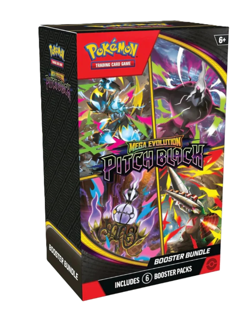Pokémon Mega Evolution Pitch Black booster bundle packaging