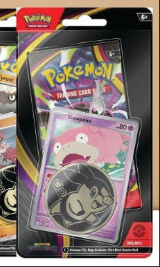 Pokémon trading card packs arranged in a grid.