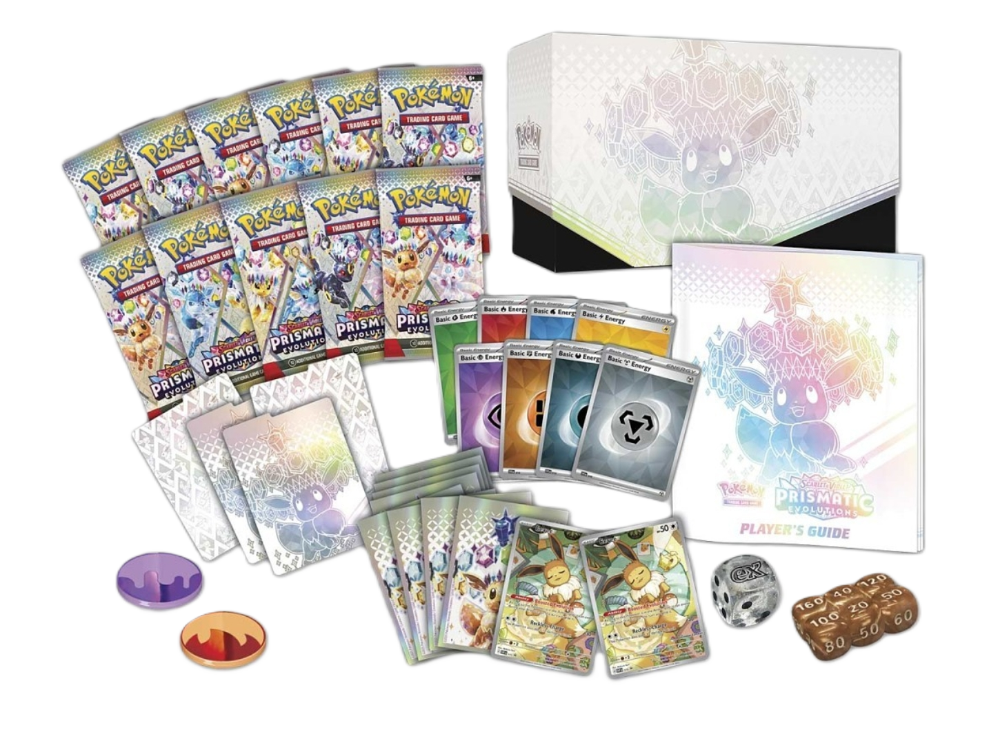 Pokémon TCG: Scarlet & Violet-Prismatic Evolutions Elite Trainer Box
