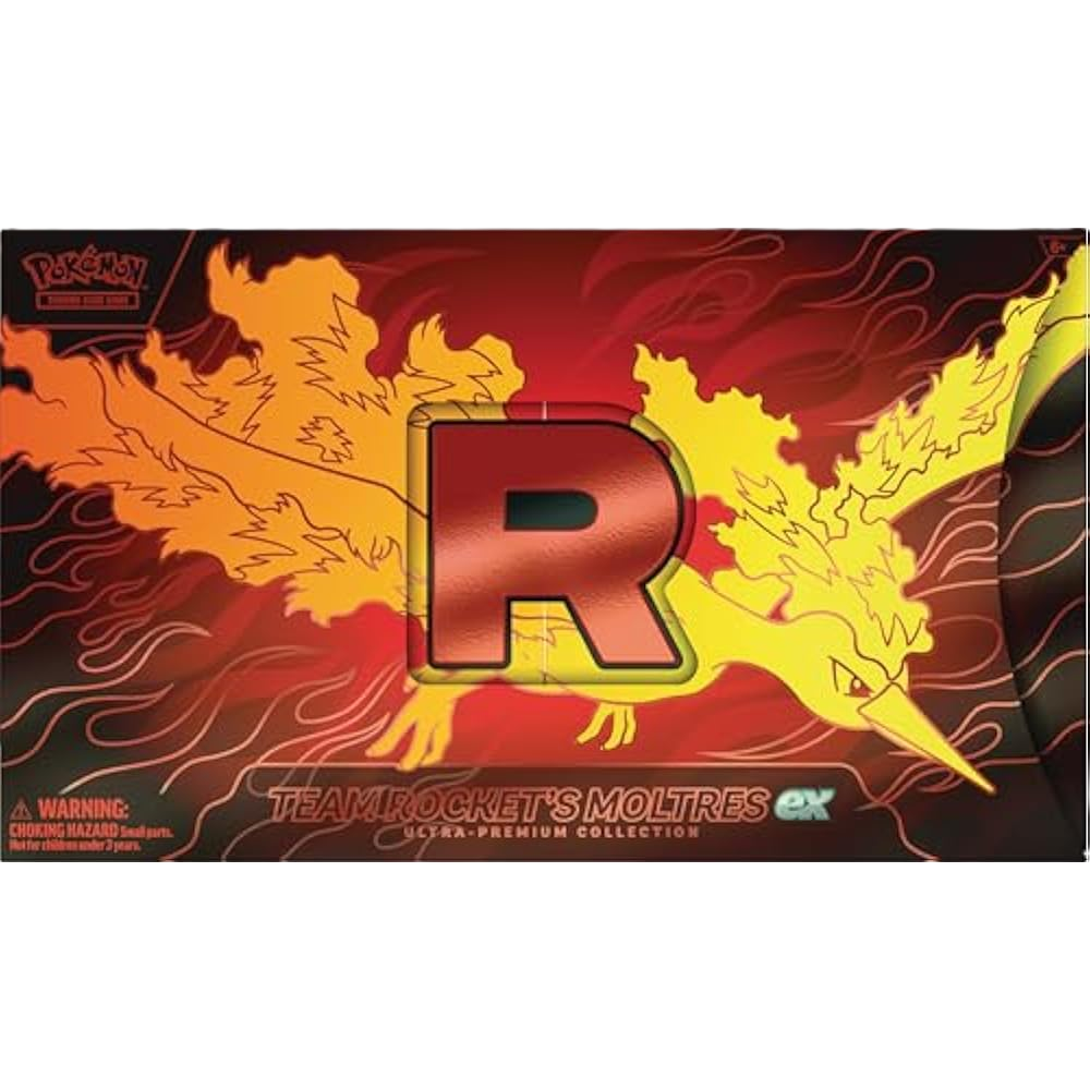 Pokemon TCG: Team Rocket's Moltres ex Ultra-Premium Collection