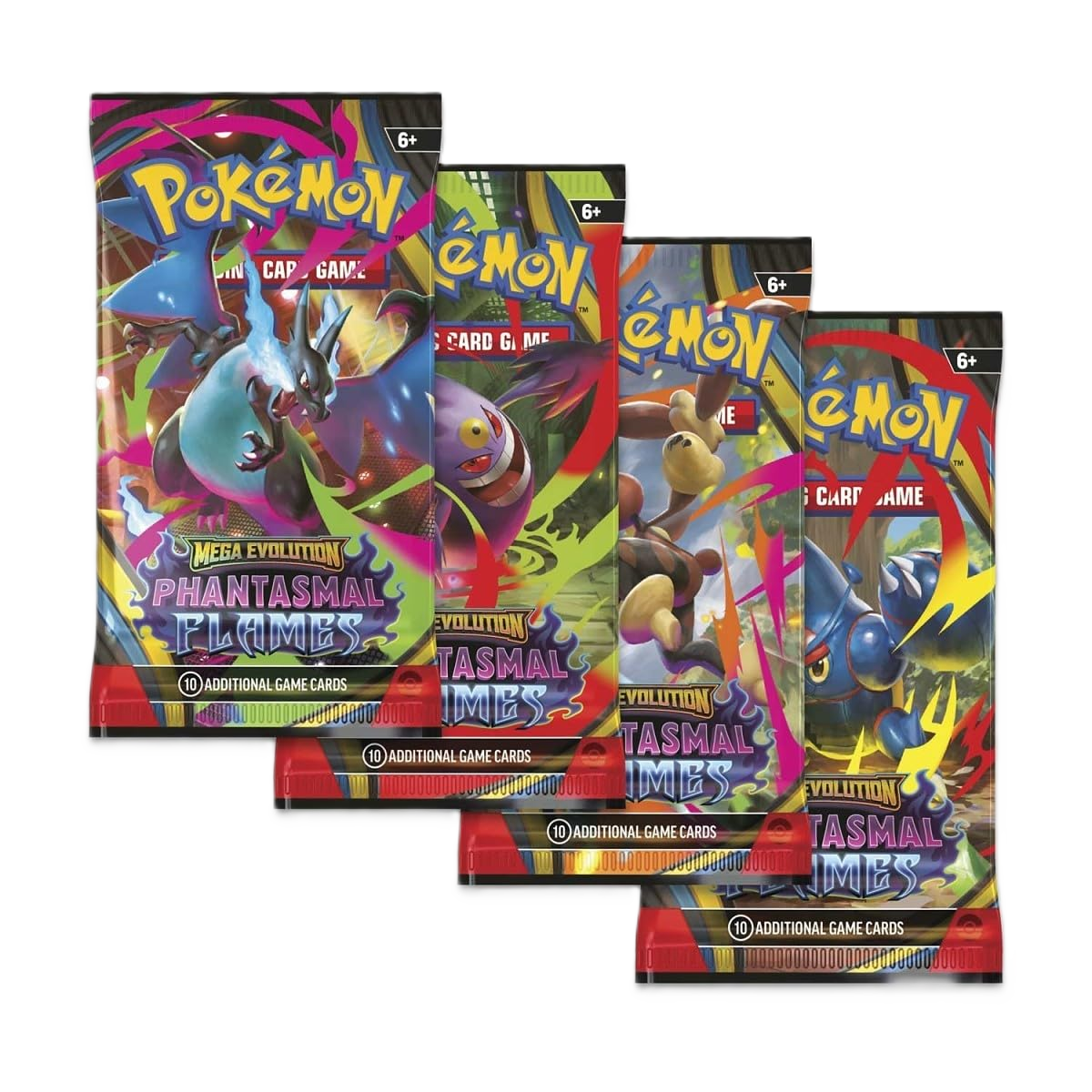 Pokémon TCG: Mega Evolution Phantasmal Flames - Booster Bundle CDU