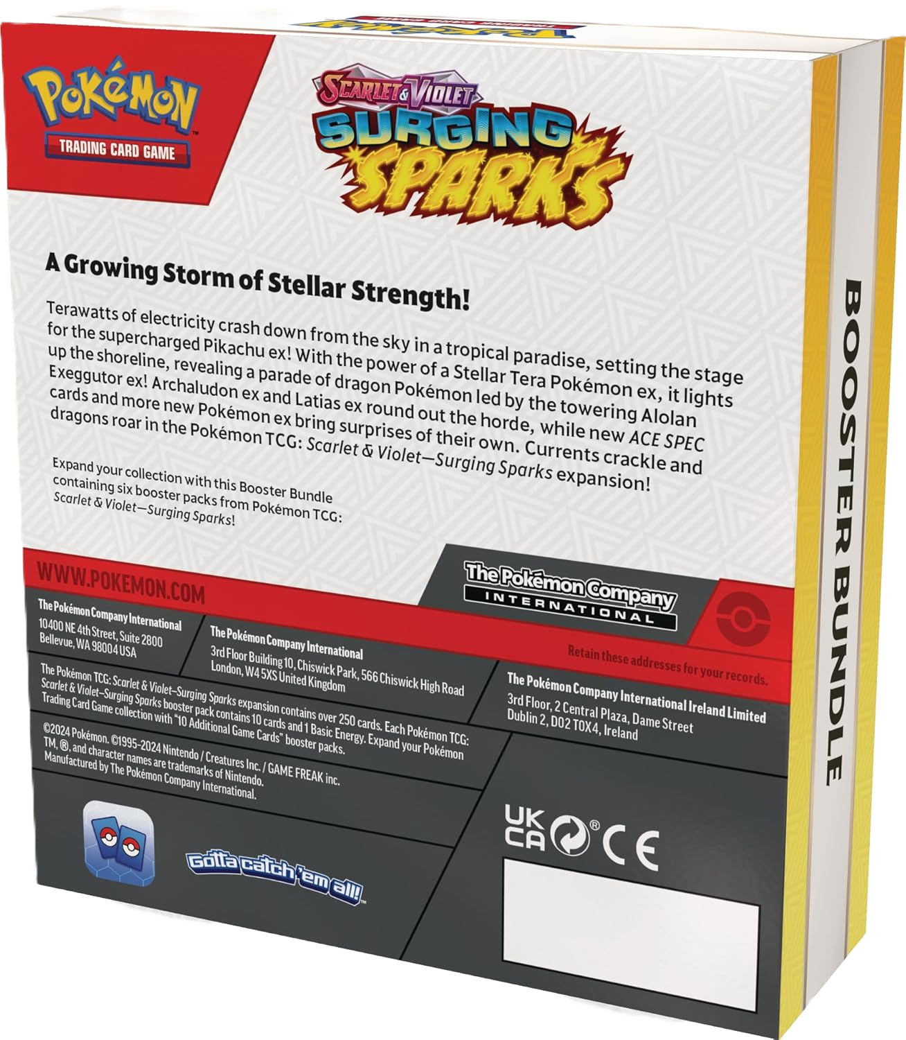 Pokemon TCG: Scarlet & Violet - Surging Sparks Booster Bundle Brand: Pokémon