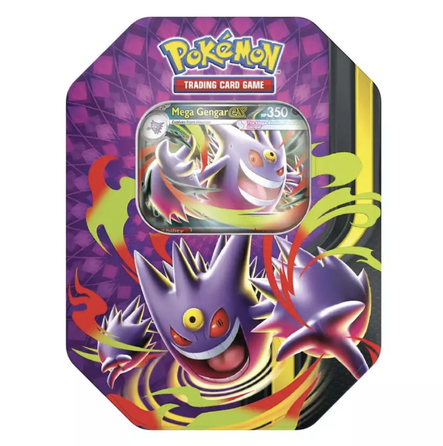 Pokémon Trading Card Game (TCG): Mega Moonlit Tin Assortment (Styles May Vary) (Preorder)