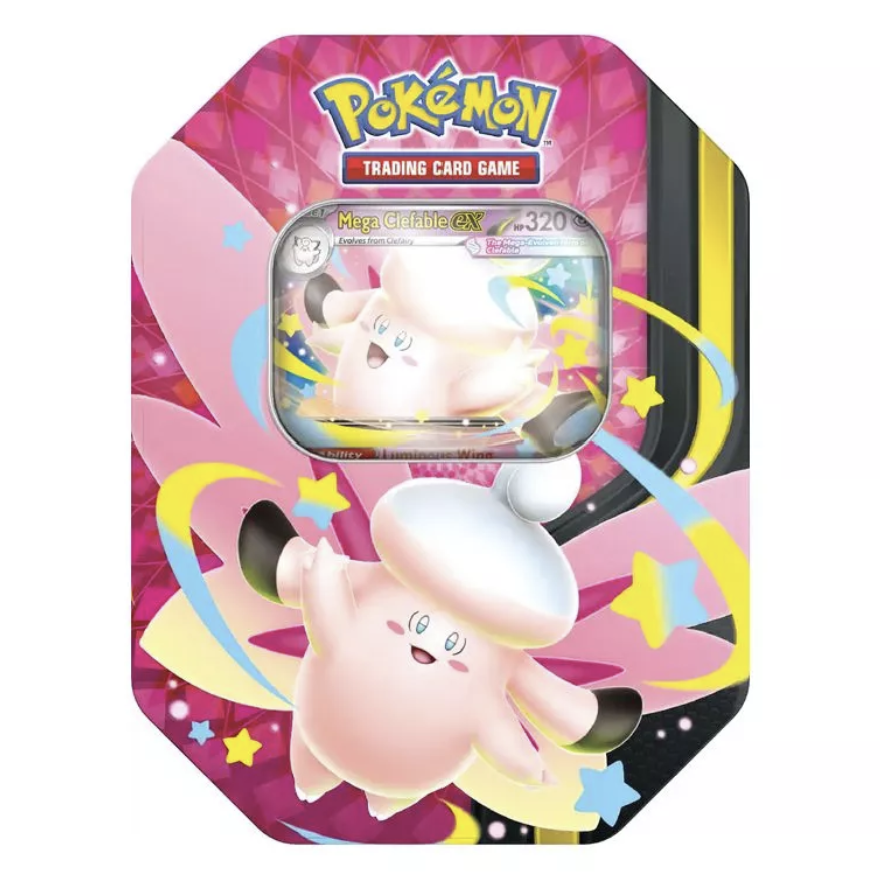 Pokémon Trading Card Game (TCG): Mega Moonlit Tin Assortment (Styles May Vary) (Preorder)
