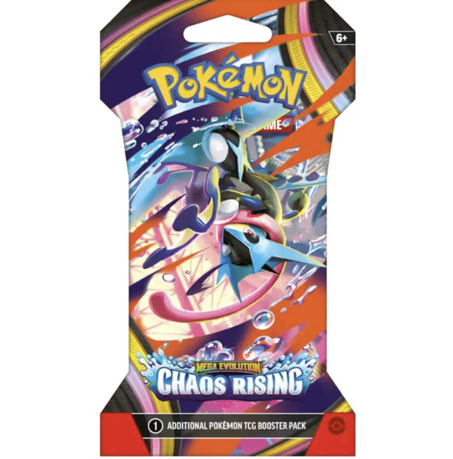 Pokémon TCG Mega Evolution Chaos Rising Sleeved Booster (Preorder)