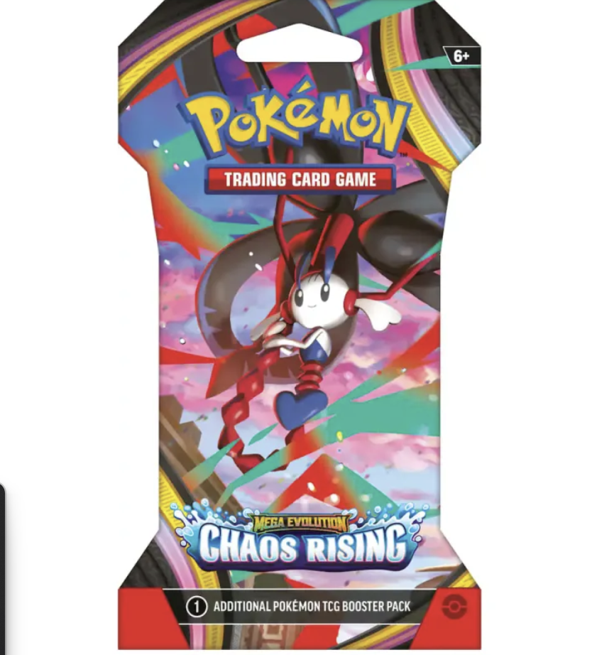 Pokémon TCG Mega Evolution Chaos Rising Sleeved Booster (Preorder)