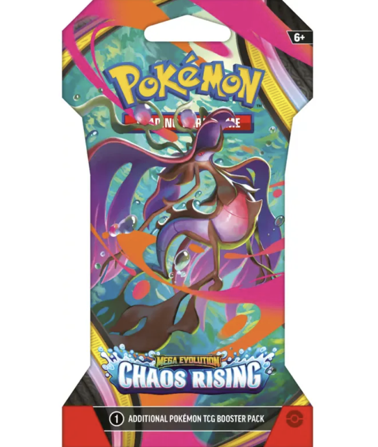 Pokémon TCG Mega Evolution Chaos Rising Sleeved Booster (Preorder)