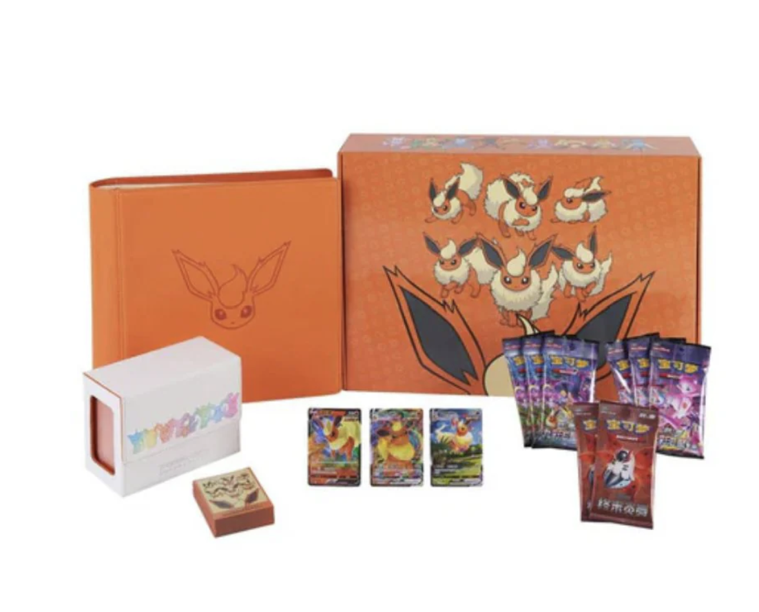 Simplified Chinese Pokemon Eevee Sealed Jumbo Collection Box (read description)