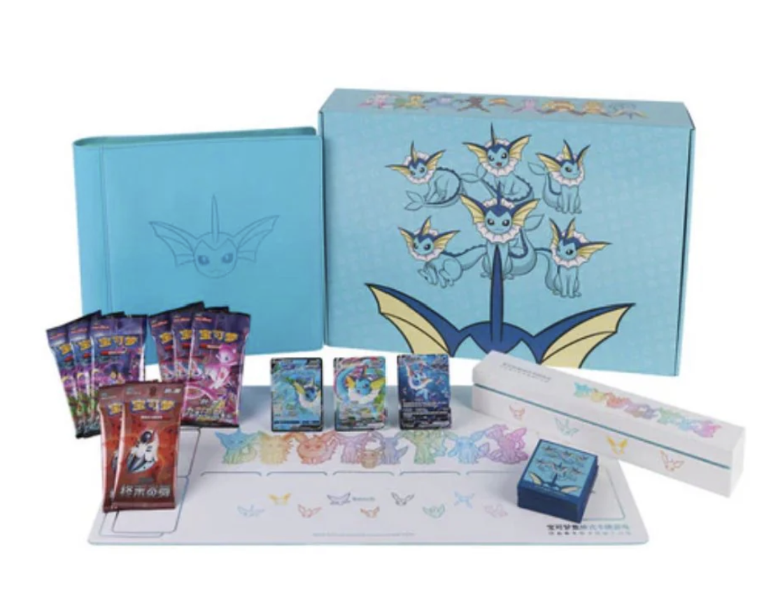 Simplified Chinese Pokemon Eevee Sealed Jumbo Collection Box (read description)