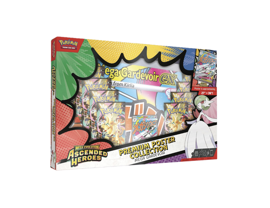 Pokémon Mega Gardevoir EX Premium Poster Collection packaging