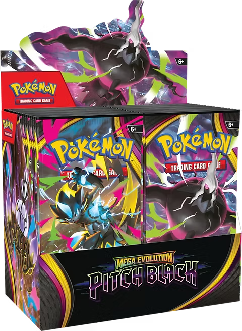 Pokemon TCG: Mega Evolution Pitch Black - Booster Display