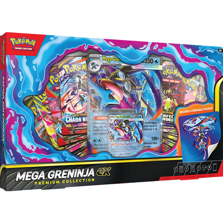Pokemon TCG: Mega Greninja ex Premium Collection