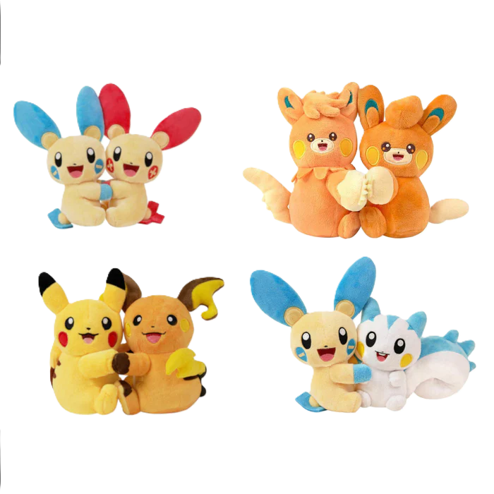 Pokémon Pikachu Cheek Rub Plush Display Gift Box (Blind) - Simplified Chinese